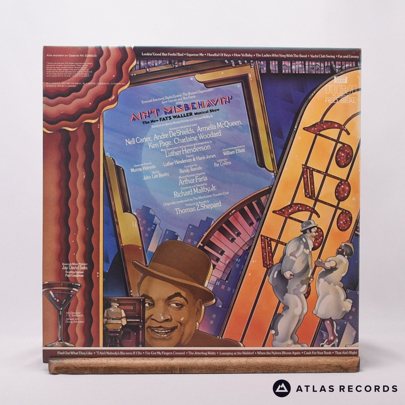 "Ain't Misbehavin'" Original Broadway Cast - Ain't Misbehavin' - Double LP Vinyl