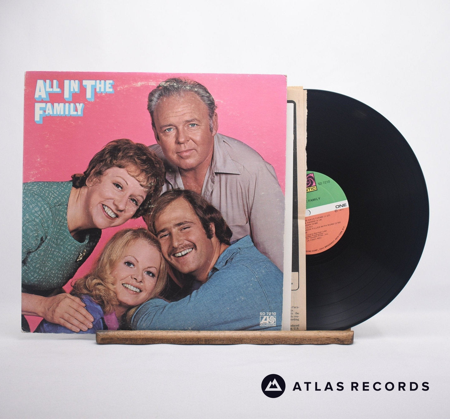 "All In The Family" Cast - All In The Family - LP Vinyl Record - VG+/EX